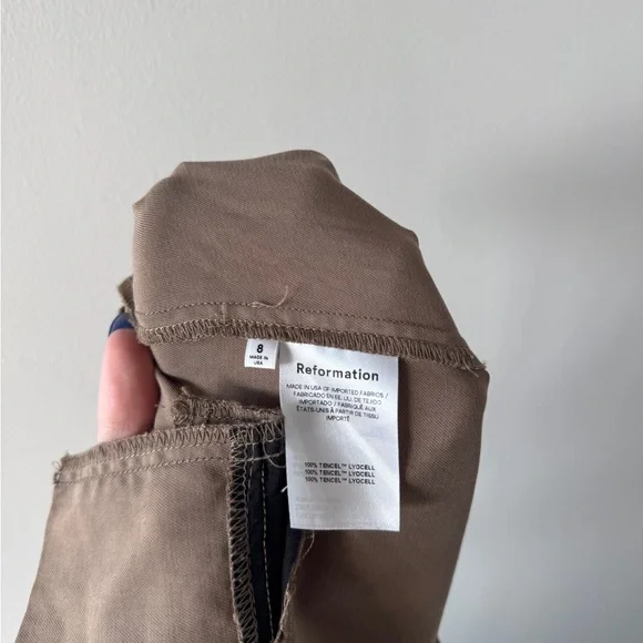 REFORMATION Mason Pants 8 - Picture 8 of 8